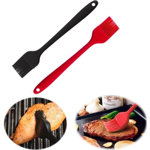 Teyaao Silicone oil Brush Home DIY Silicone Baking Tools Bread Oil Cream Cooking Basting Brush Silicone Barbecue Brush