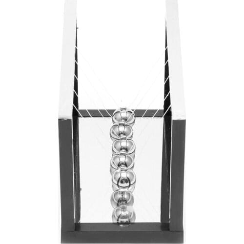 Newtons Cradle Steel Balance Ball Fun Decoration Physics Science Toy Gift S New