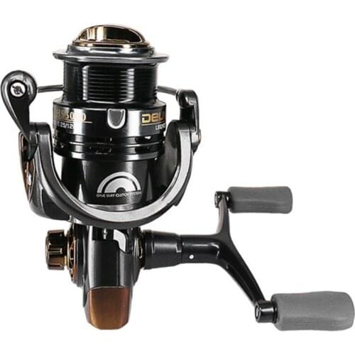 7.1:1 High Speed Ratio Spinning Reel Squid Fishing Reel Metal Body Spool Left Right Handle Fishing Spinning Wheel 5+1BB