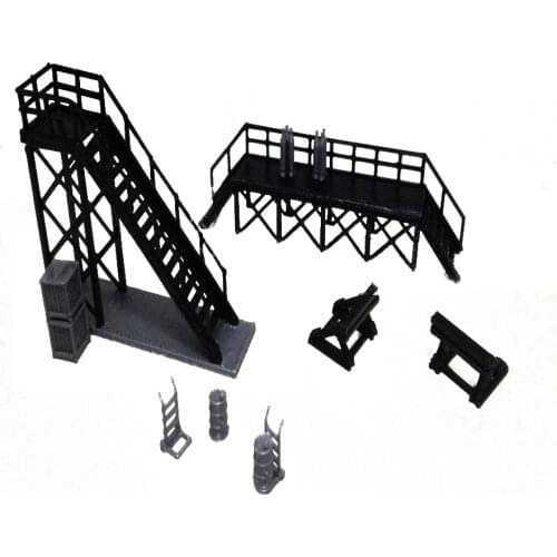 Train Railway Model Scene HO Ratio 1:87 Train Repair Parts