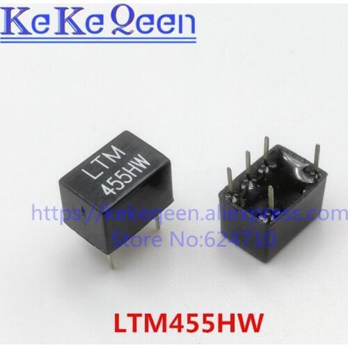 100PCS LTM455HW LTM 455HW 455HW LTM455H 455H 455 2+3 5Pin DIP-5 455KHz NEW Original