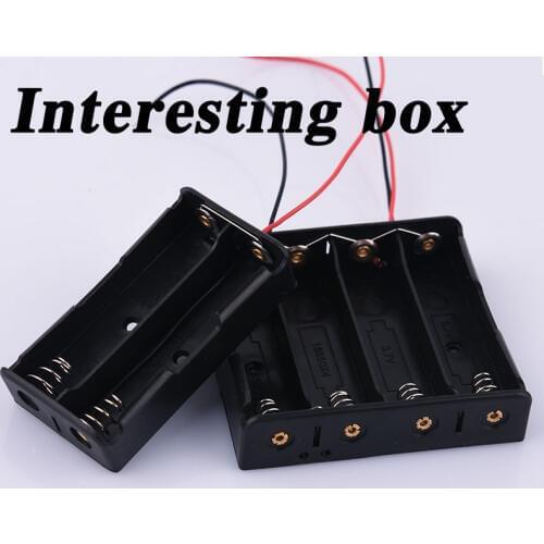 18650 parallel battery box 4 battery boxes 4 batteries 2 batteries
