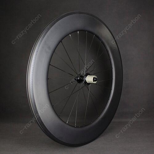 Free Shipping 2021 Carbon Road Wheels TT Bike 90mm Depth Aerodynamic Wheels with Flat Spokes