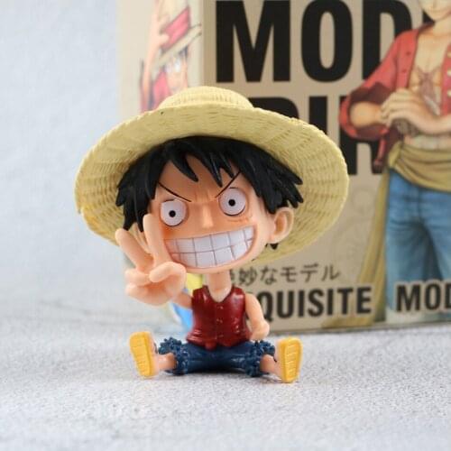 One Piece Figure Anime Luffy Roronoa Zoro Model PVC Collection Dolls Toys