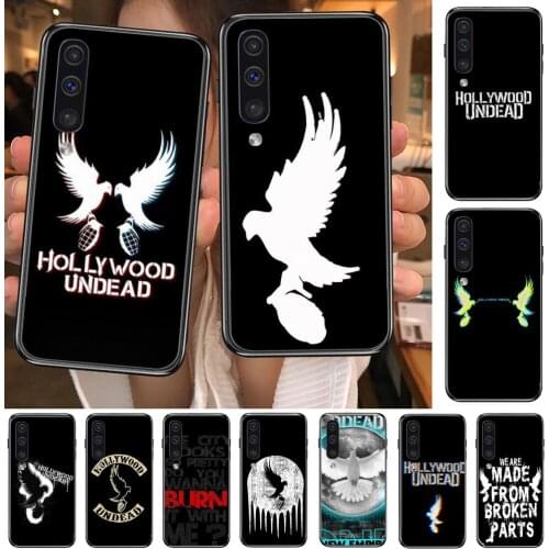 Hollywood undead Hard Phone cover hull For SamSung Galaxy S 8 9 10 20 21 S30 Plus Edge E S20fe 5G Lite Ultra black soft