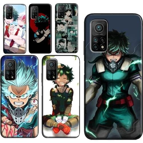 My Hero Boku no Hero Academia Deku Case For POCO M3 F1 F2 F3 X3 Pro Cover For Xiaomi Mi 11 Lite Note 10 Mi 11 Ultra 10T Pro