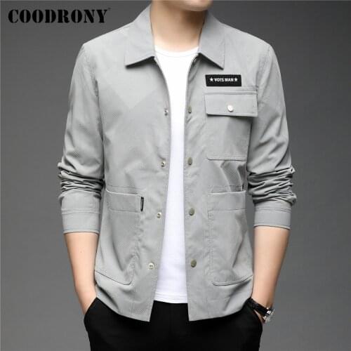 COODRONY Mens Autumn Jackets