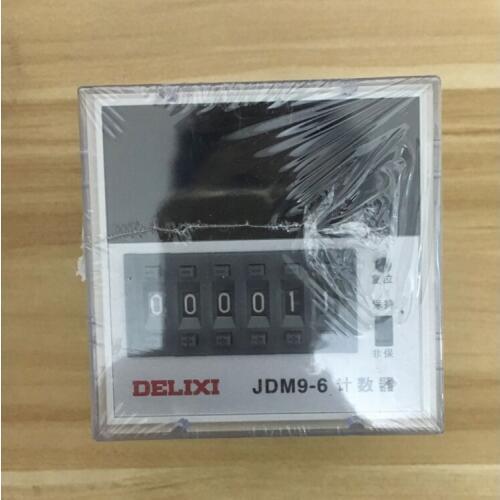 Delixi digital electronic counter Electronic counter JDM9-6 AC220 new original