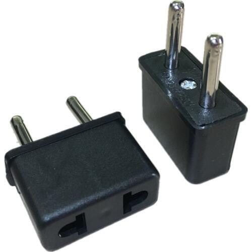 European EU Travel Adapter American US To EU Euro Plug Adapter Outlet AC Converter Electrical Power Sockets