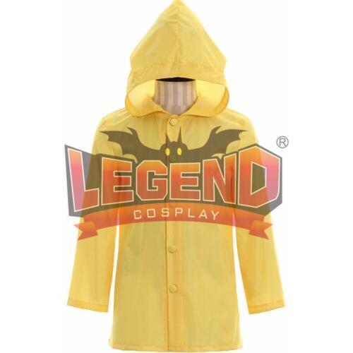 Stephen Kings It Georgie Denbrough Raincoat Halloween Carnival Cosplay Costume Yellow Jacket custom made