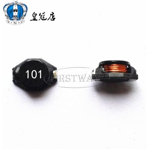 5pcs/SMD elliptical inductors 3316 100UH word:101 1.3A Power inductors 12.7*9.2*5MM