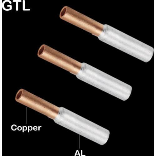 GTL-150 GTL-185 GTL-240 Copper Aluminum CU-AL Tube Cable Wire Bimetallic Splice Sleeve Lug Ferrule Connector Crimp Terminal