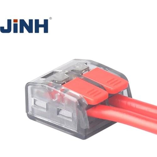 Mini Fast Wire Cable Connectors Universal Compact Conductor Spring Splicing Wiring Connector Push-in Terminal Block