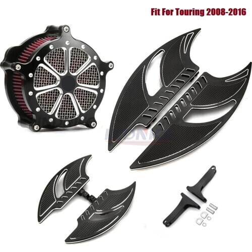 Front Rear Blade Floorboard Foot boards Air Cleaner filter Fit For harley For Touring road glide 2008-2016 FLHX FLHR FLTR FLHT