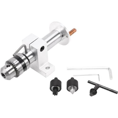 New Multifunction Drilling Tailstock Live Center With Claw For Mini Lathe Machine Revolving Centre DIY Accessories Woodworking