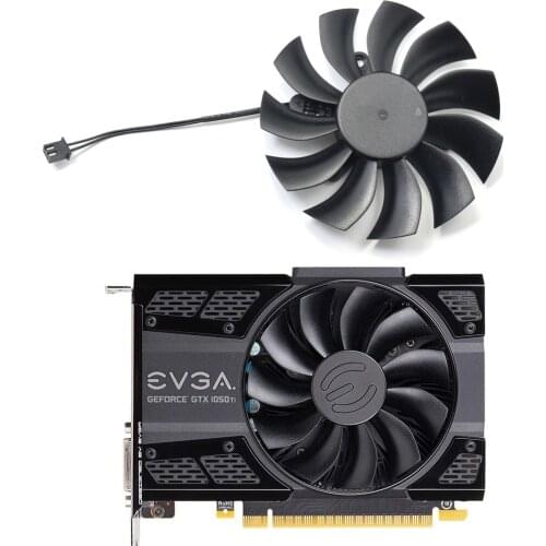NEW 85mm PLA09215S12L 2pin GTX 1050 Ti Video Card Fan for EVGA GTX 1050 Ti Graphic Card