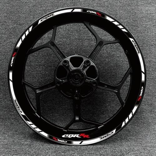 Suitable for Honda CBR600RR CBR1000RR CBR300R CBR500R CB1000R CB650 VFR1200 800 NC700 CB1100 wheel sticker reflective motorcycle