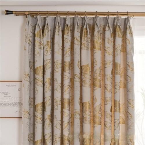 2021 New Nordic Minimalist High-end Blackout Curtains Bedroom Living Room Hotel Curtains Fabric Curtains Finished Customization