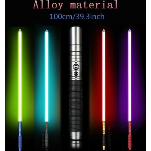 Lightsaber Luke Light Saber Force FX Heavy Dueling Rechargeable Color Changing Sound FOC Lock up Metal Handle Sword