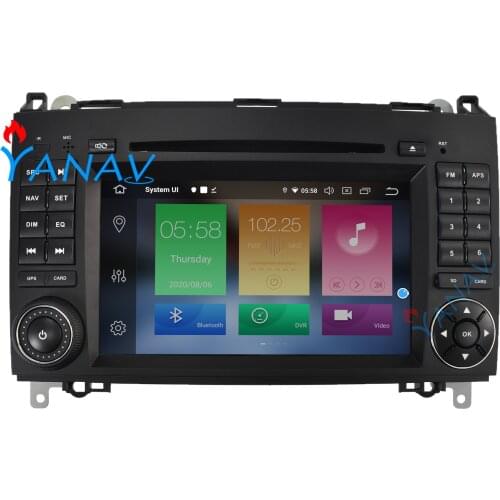 2 din Car audio radio android stereo receiver For Benz Sprinter B200 W209 W169 W169 W245 B170 Vito W639 Viano Crafter LT3G A180