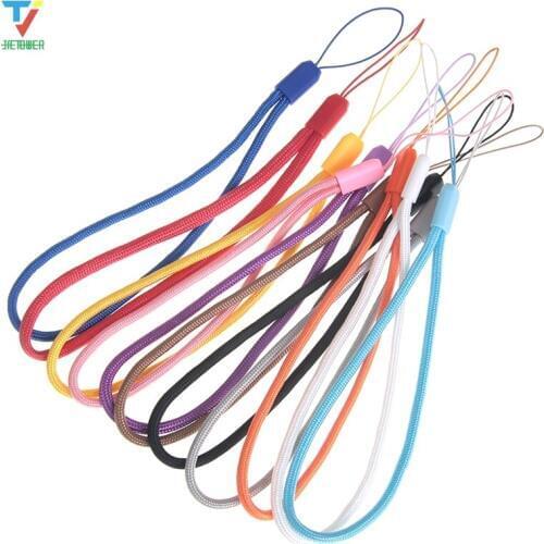 3000pcs/lot Round Rope 18cm Length Hand Wrist Straps Cheap Holder for Digital Camera Flash Drive Lanyard Smart Phone Case cheap