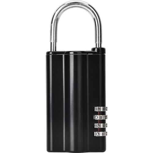 4 Digit Combination Password Lock Weatherproof Protection Security Safe Key Storage Lock Box Security Padlock