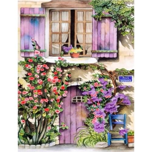 Dimond Painting Landscape 5D Diamond Painting Full Drill Cross-Stitch Diamond Dots Painting Mosaic