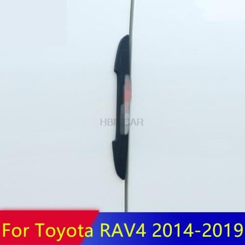 For Toyota RAV4 2014-2019 Anti-collision and anti-scratch adhesive tape accessories on the door side