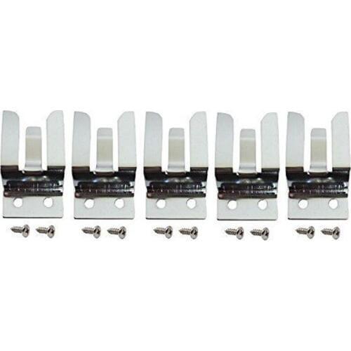 Lot 5PCS Metal Mic Microphone Speaker Belt Hang Up Clip Handset Hook for Yaesu FT1807 FT7900 FT8800 MH-48 Ham Radio Walkman MH2