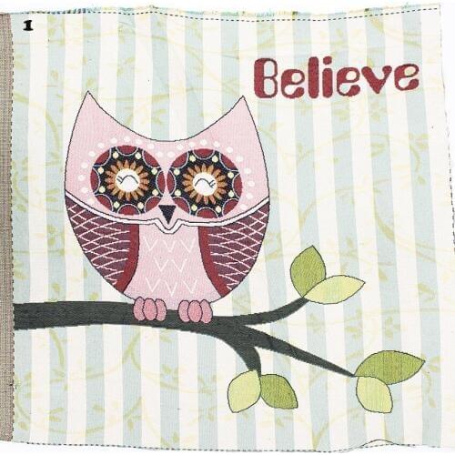 Multiple Owl Design Polyester Cotton Fabric For Patchwork Cloth Sewing Tilda Jacquard Fabrics Tissue Home Textile Telas Tecido