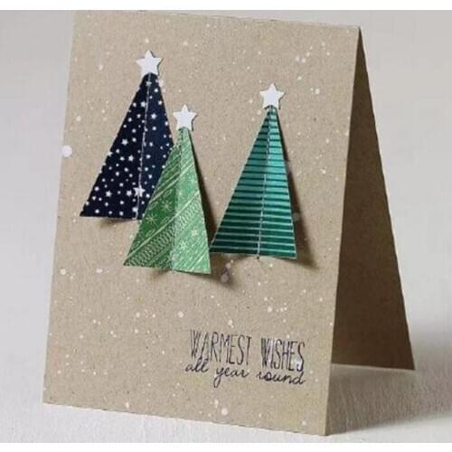 Christmas tree metal cutting dies mold new santa Claus Scrapbook paper craft knife mould blade punch stencils dies