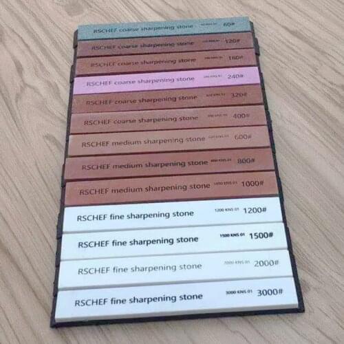 RSCHEF sharpening stone sharpener bar Small whetstone Whetstone Sharpening stone for fixed angle