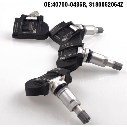 4pcs TPMS Tire Pressure Monitor System 433 MHZ Sensor for Renault Zoe Megane Laguna Fluence Latitude