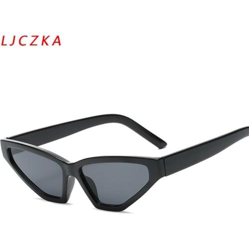 Small Cat Eye Sunglasses 2021 For Women Sexy Brand Designer Black Sun Glasses Female Travel Outdoor Eyewear Gafas De Sol UV400