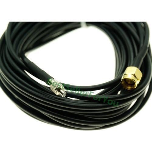 Extension Cable SMA Male Connector To TS9 Female Coaxial Connector RG174 Antenna Wifi