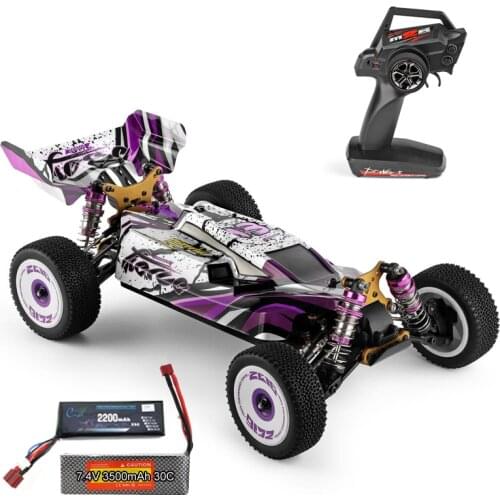 WLtoys 124019 60kmh High speed Remote Control Car 1/12 Scale 2.4G 4WD with Metal Chassis RTR RC Off-Road Buggy