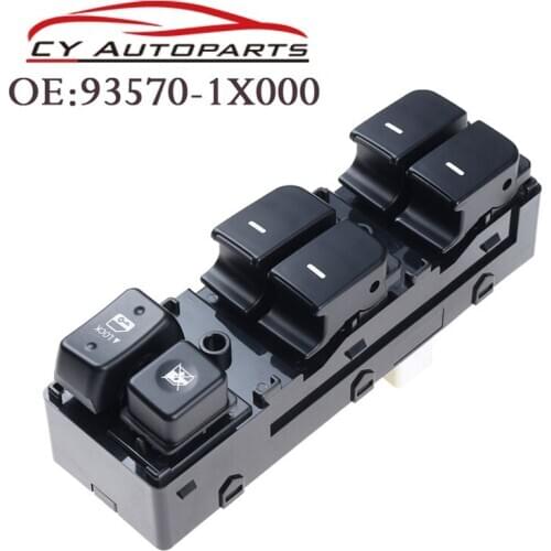 YAOPEI High Quality New 93570-1X000 Electric Power Window Master Control Switch For Hyundai KIA