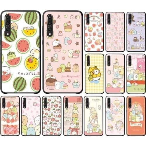 YNDFCNB Sumikko Gurashi Phone Case For Huawei P20 P30 P9 P10 plus P8 lite P9 lite Psmart 2019 P20 pro P10 lite