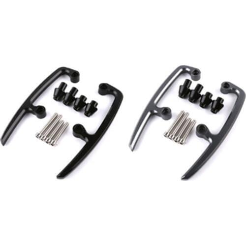 Motorcycle CNC Rear Passenger Pillion Seat Hand Handle Grab Bar Rail For Kawasaki Z650 2017-2018