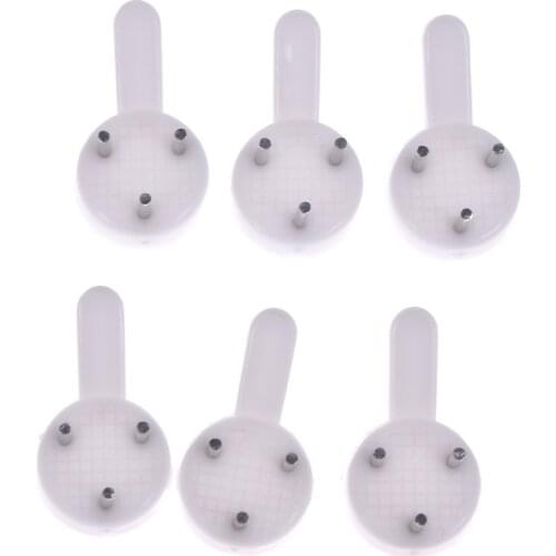 100Pcs Picture Nails Clasps Solid Wall Nail Contact Non-trace Nail Picture Wall Mount Hooks Photo Frame Photo Wall Hanging Tools