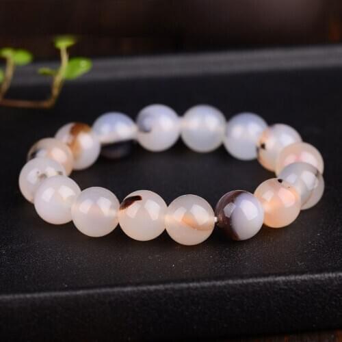 Womens Chalceodny Bracelets Bangles Dreamy Buddha Beads Bracelets Gift for Females Fine Jewelry