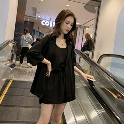 Womens 3 Two Piece Sets 2021 Womens Suit Set Crop Top And Skirts Women Woman Together Summer Clothes For Women Club Outfits