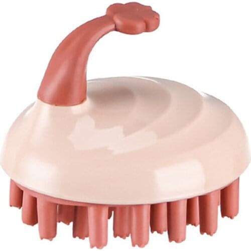1Pcs Multifunctional Shampoo Brush Handheld ABS Scalp Shampoo Massage Brush Shower Hair Comb Mini Head Meridian Massage Comb