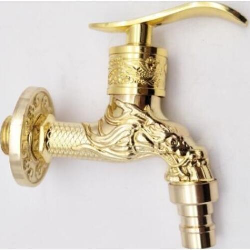 1pc Go1pc Faucet Garden Bibcock Washing Machine Faucet Outdoor Faucet for Garden Water Tap