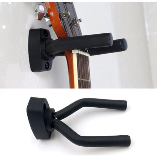2Pcs Wall Mount Guitar Hanger Hook for All Size Acoustic Electric Guitars Instrument Accessories Guitar Hangers Keep Hook Holder