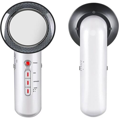 3 in 1 Face Reduction Body Slimming Massager Infrared Ultrasonic Anti-cellulite Fat Burner Weight Loss Machine Skin Care Tool