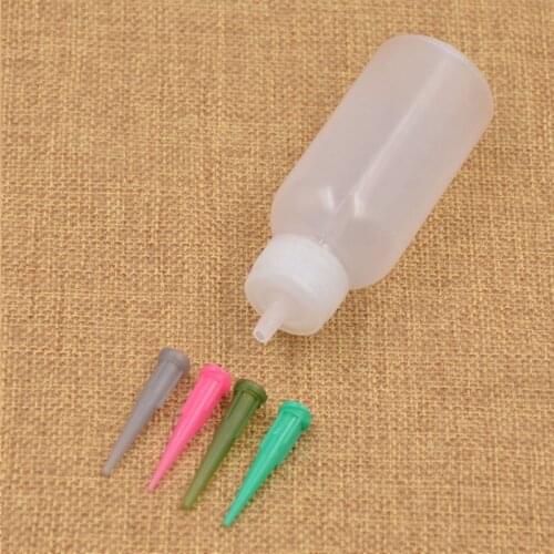5pcs Painting Henna Nozzle Applicator Bottle Non-Spray Tattoo Accessories Portable 30ml Tattoo Bottle Diffuser Squeeze Bottles