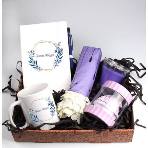 Personalized Custom gift notebook, pen, mug, umbrella, jewelry storage box Special Gift Birthday Darling Home Office Valentine