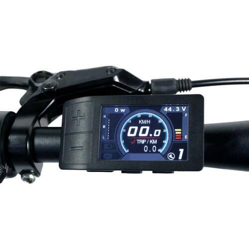 Electric Bicycle 500C Full Color LCD Display For Bafang Mid Hub Motor 24V / 36V / 48V E-bike Indicator USB Ports CE