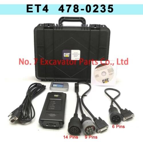 317-7485 For ET3 ET4 Communication Adapter Group Cable 9 Pin +14 Pin Excavator Diagnostic Tool For Caterpillar Cat 478-0235